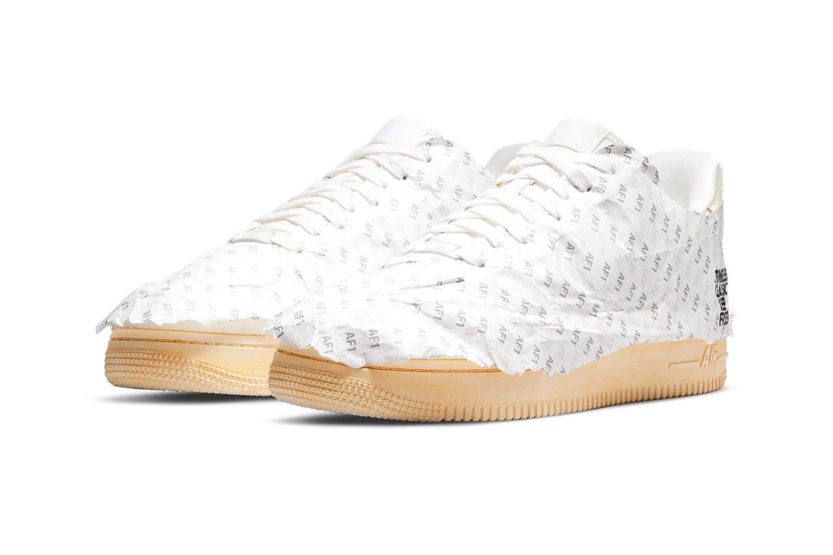 Nike Rilis Air Force 1 Low Berbalut Tisu!